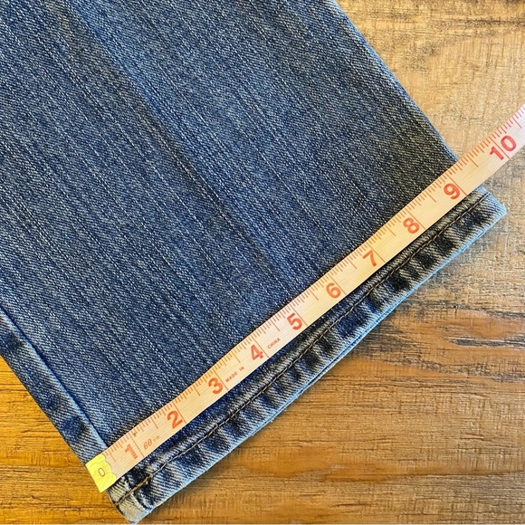 Vintage Y2K Express Precision Fit Low Rise Flare Jeans Size 9/10 Regular - Picture 12 of 13